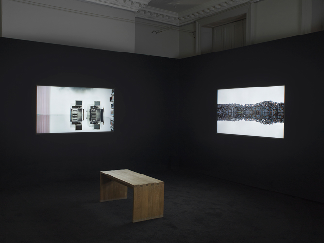 Ailbhe Ní Bhriain 'Reports to an Academy' (2015) installation view at domobaal, photograph by Andy Keate