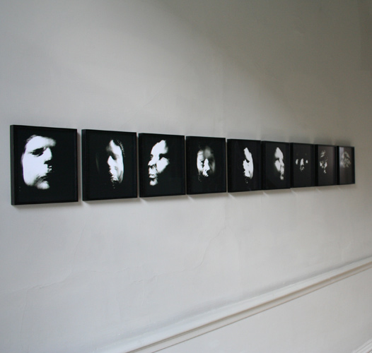 Ailbhe Ní Bhriain 'Self–Portrait' (series #1) (each c–print 23.5×19.5cm, frame 25×21cm 2006/7)