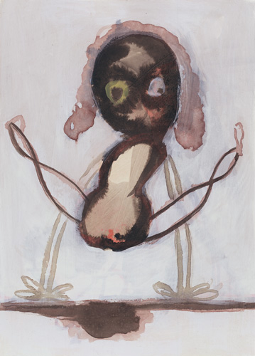 Ansel Krut 'Bunny Hops' (38×29cm/15"×11.4") 2004, photo by Andy Keate, courtesy domobaal (private collection, London)