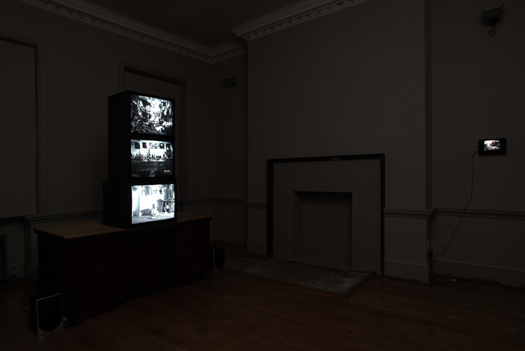 Lucy Pawlak 'Scene One' installation shot by Andy Keate at domobaal gallery