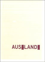 Jan Peters, Silke Schatz, Martina Schmid – Ausland – domobaal editions 2003