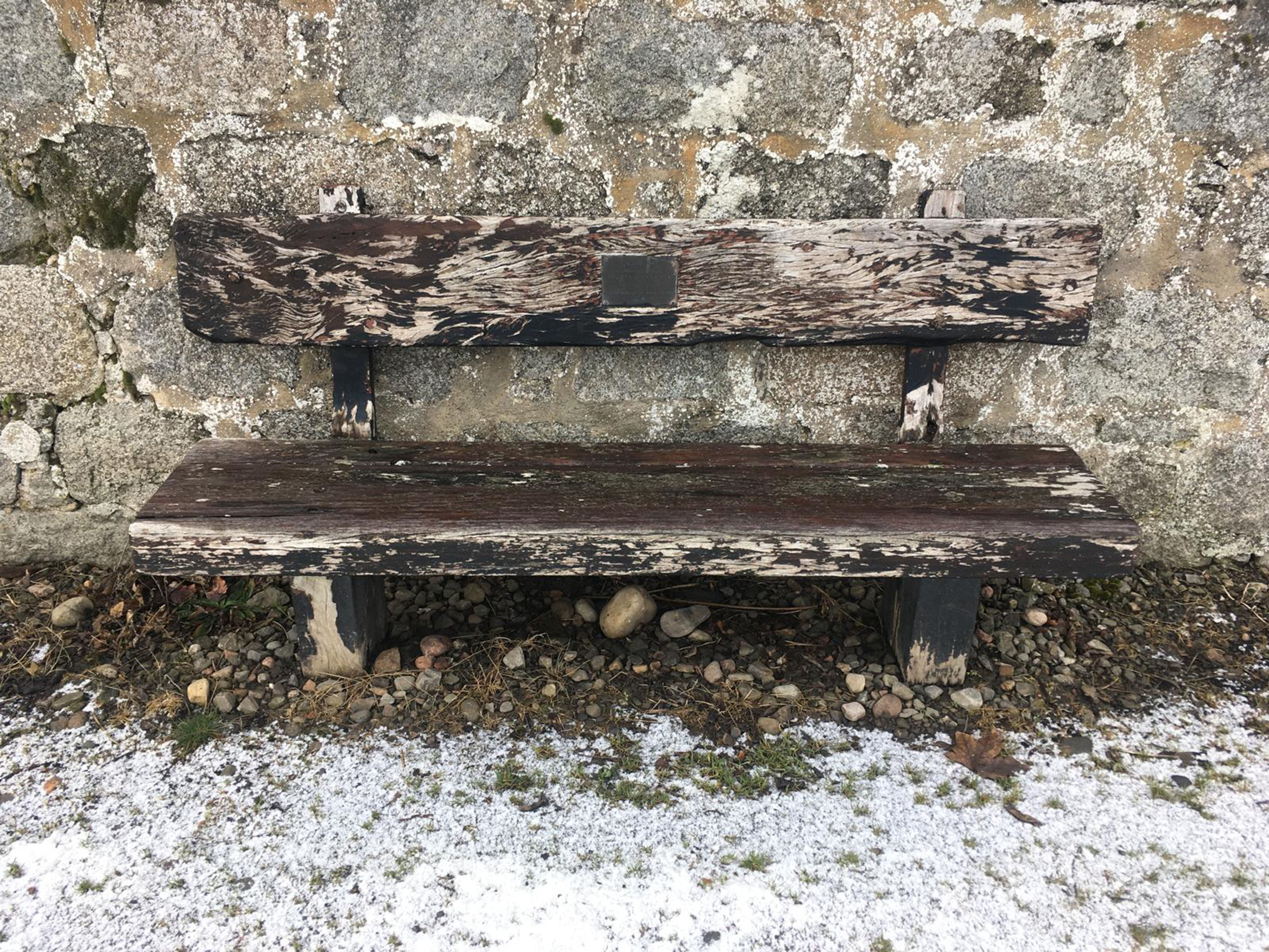 Alice Wilson: a photograph of a bench, 2025