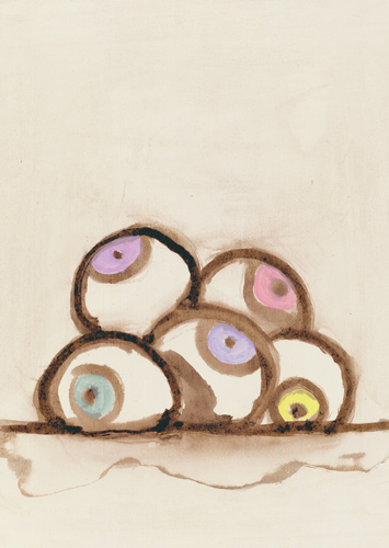 Ansel Krut: 'Pile of Eyes' (38×29cm/15"×11.4") 2004, photo by Andy Keate, courtesy domobaal (Wellcome Trust Collection, London)
