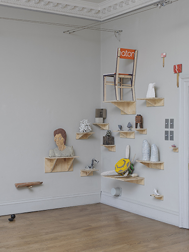 'Backyard Sculpture' gallery installation view, photo by Andy Keate