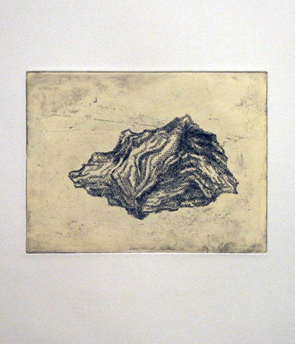 Jeffrey TY Lee 'Deformed and Alienated series (detail)' etching, 2007