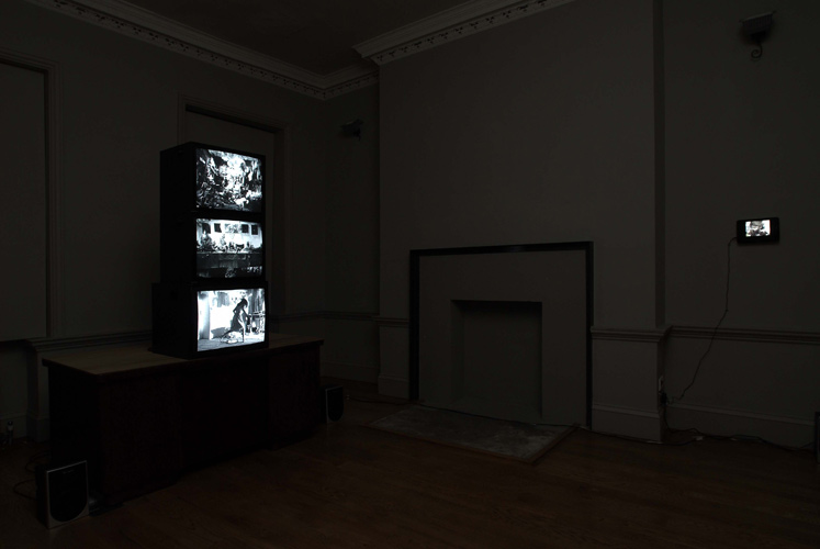 Lucy Pawlak 'Scene One' installation shot by Andy Keate at domobaal gallery