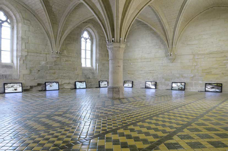 Marcel Dinahet at L'Abbaye de Maubuisson, installation view, 2010–2011.