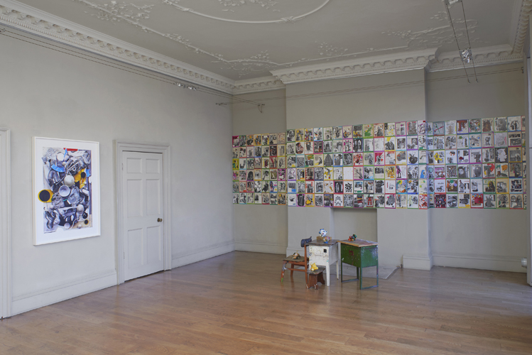 Neil Gall 'The Least We Could Do Is Wave To Each Other' installation view, 2018, photography by Andy Keate